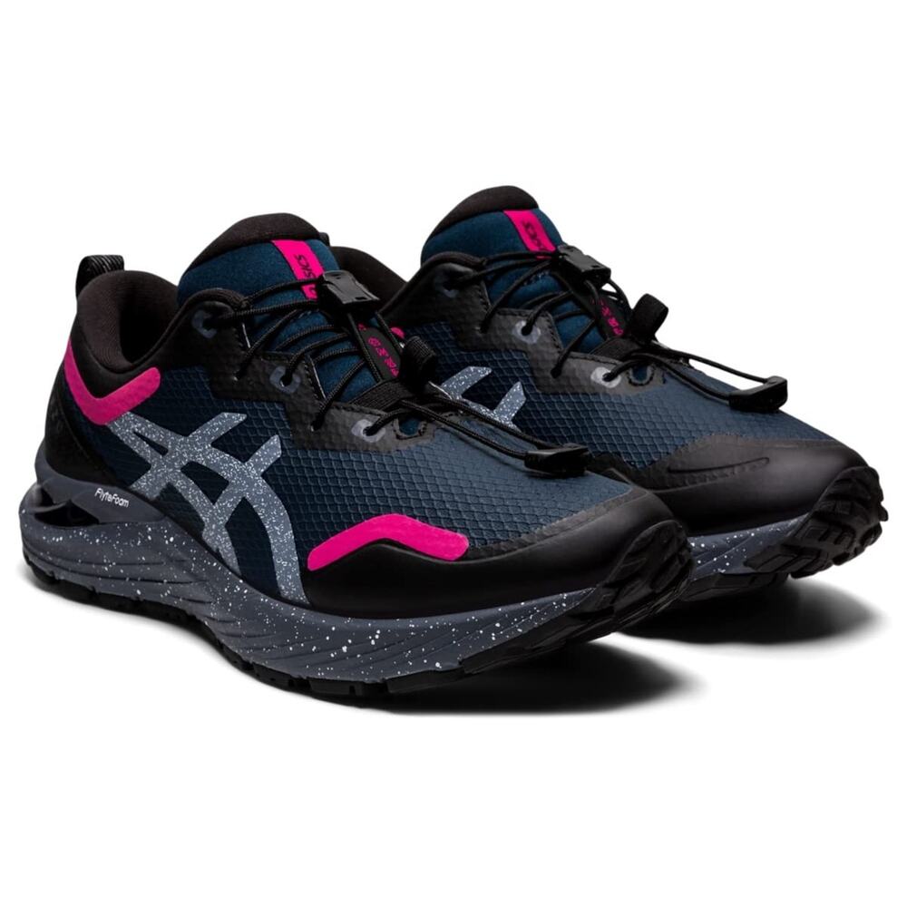 ASICS GEL Cumulus 23 AWL Distance Running Women 8 B French Blue Pink Rave